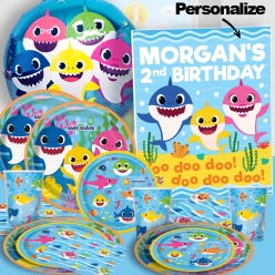 *Baby Shark SUPERSAVER Party Pack for 8